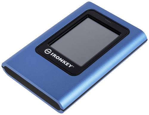 Kingsong IronKey Vault Privacy 80 480GB Externe Festplatte 8.9cm (3.5 Zoll) USB-C® Blau IKVP80ES/48 von Kingsong