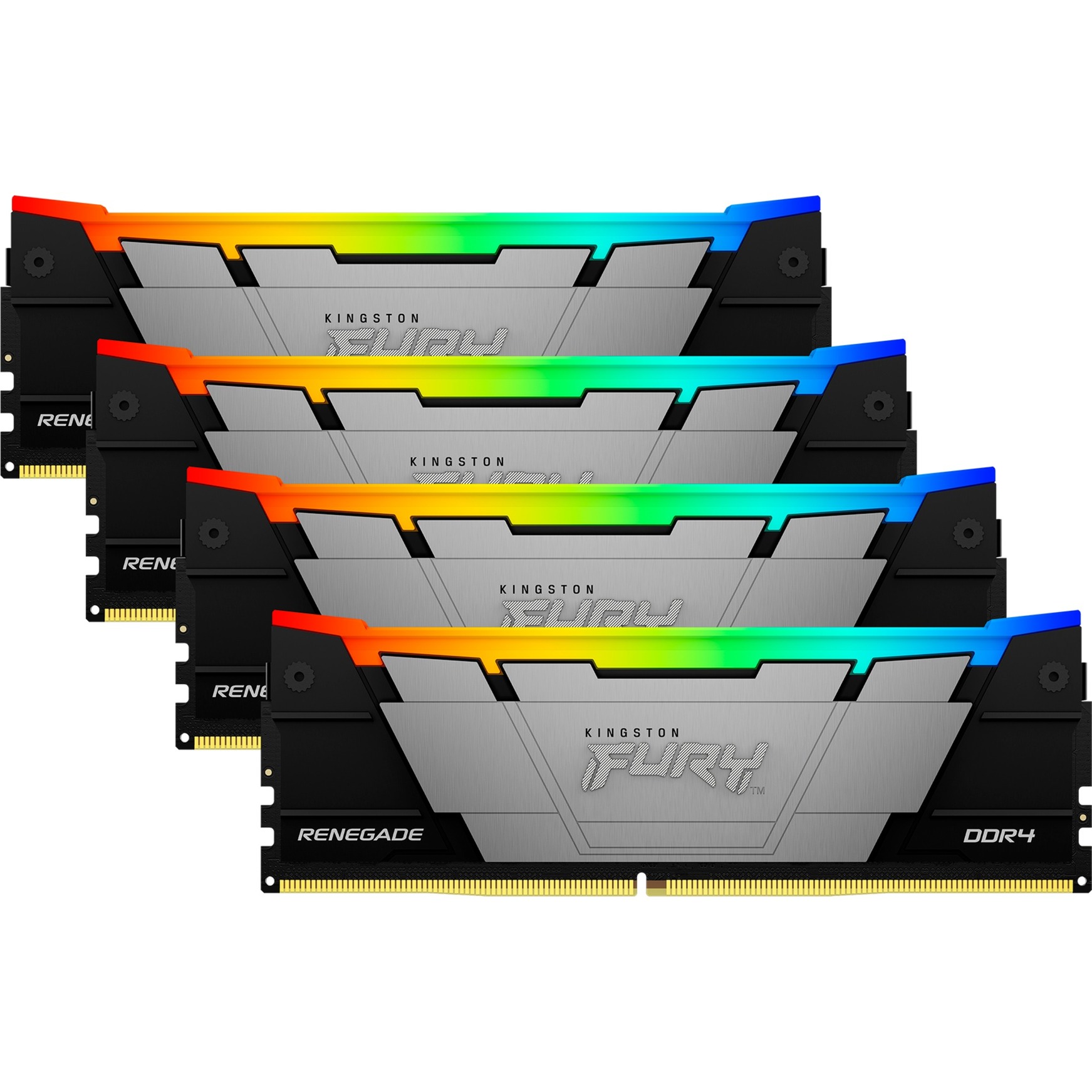 DIMM 128 GB DDR4-3200 (4x 32 GB) Quad-Kit, Arbeitsspeicher von Kingston FURY