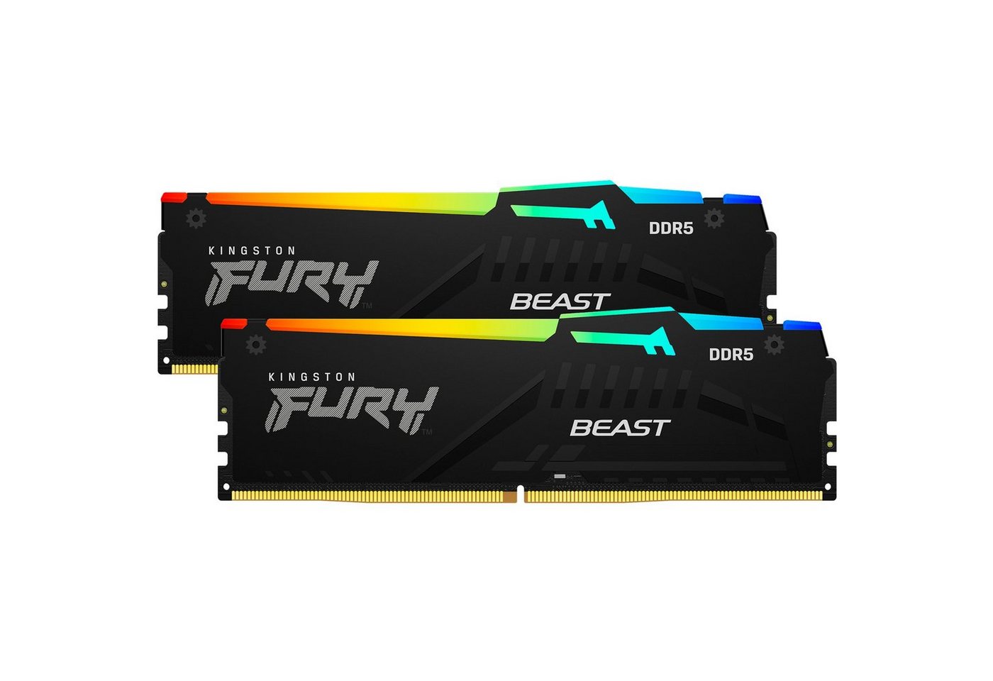 Kingston FURY DIMM 64 GB DDR5-6000 (2x 32 GB) Dual-Kit Arbeitsspeicher von Kingston FURY