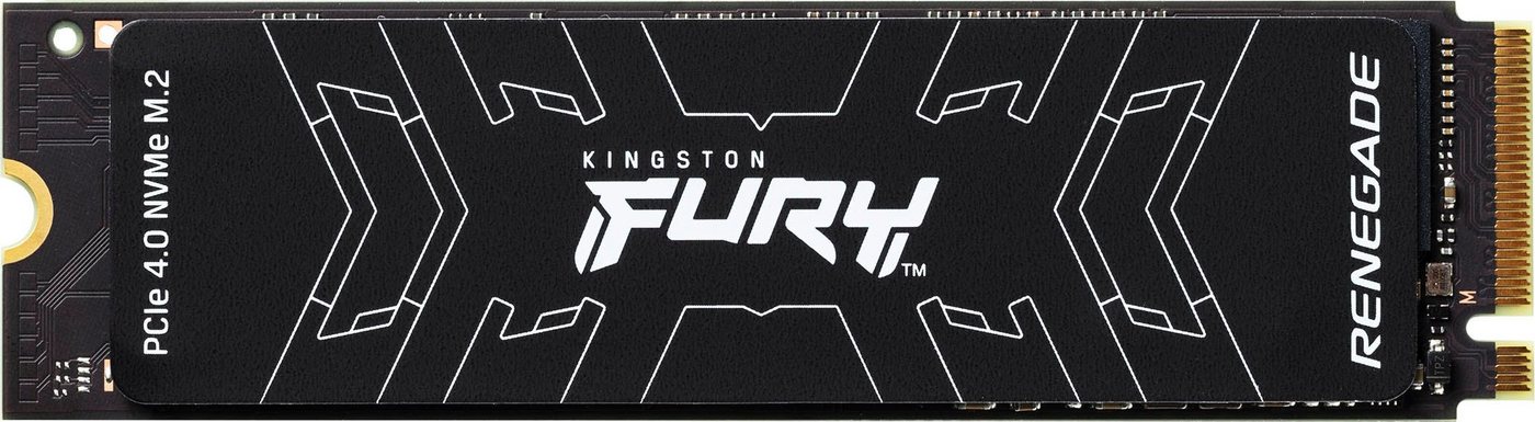 Kingston FURY Renegade PCIe 4.0 NVMe M.2 interne SSD (2 TB) 7300 MB/S Lesegeschwindigkeit, 7000 MB/S Schreibgeschwindigkeit von Kingston FURY