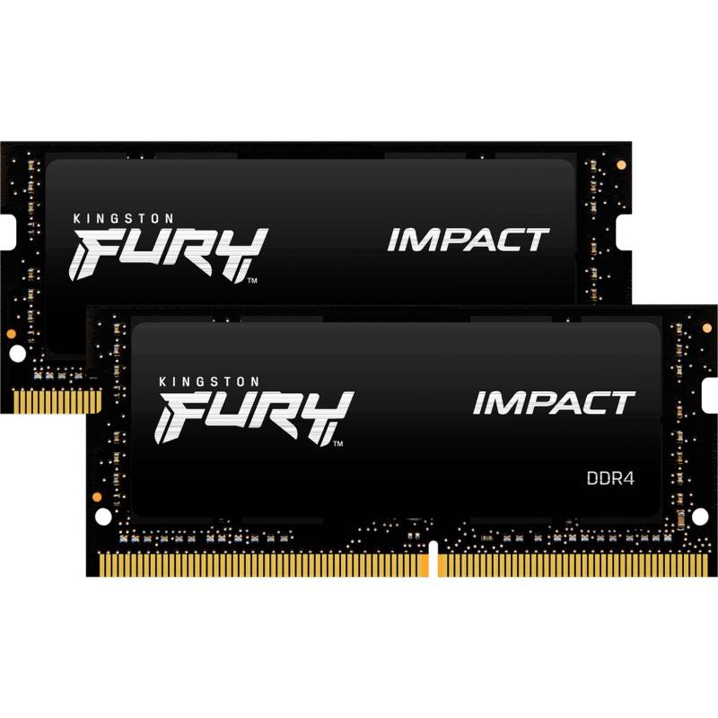 SO-DIMM 64 GB DDR4-2666 (2x 32 GB) Dual-Kit, Arbeitsspeicher von Kingston FURY