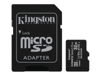 Kingston Technology Canvas Select Plus, 32 GB, MicroSDHC, Klasse 10, UHS-I, 100 MB/s, Klasse 1 (U1) von Kingston Technology