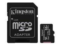 Kingston Technology Canvas Select Plus, 64 GB, MicroSDXC, Klasse 10, UHS-I, 100 MB/s, 85 MB/s von Kingston Technology