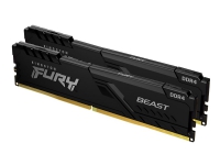 Kingston Technology FURY Beast, 16 GB, 2 x 8 GB, DDR4, 3600 MHz, 288-pin DIMM von Kingston Technology