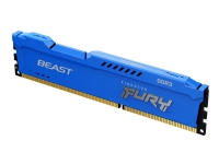 Kingston Technology FURY Beast, 8 GB, 1 x 8 GB, DDR3, 1600 MHz, 240-pin DIMM, Blau von Kingston Technology