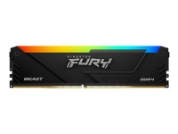 Kingston Technology FURY Beast RGB, 32 GB, 2 x 16 GB, DDR4, 3200 MHz, 288-pin DIMM von Kingston Technology