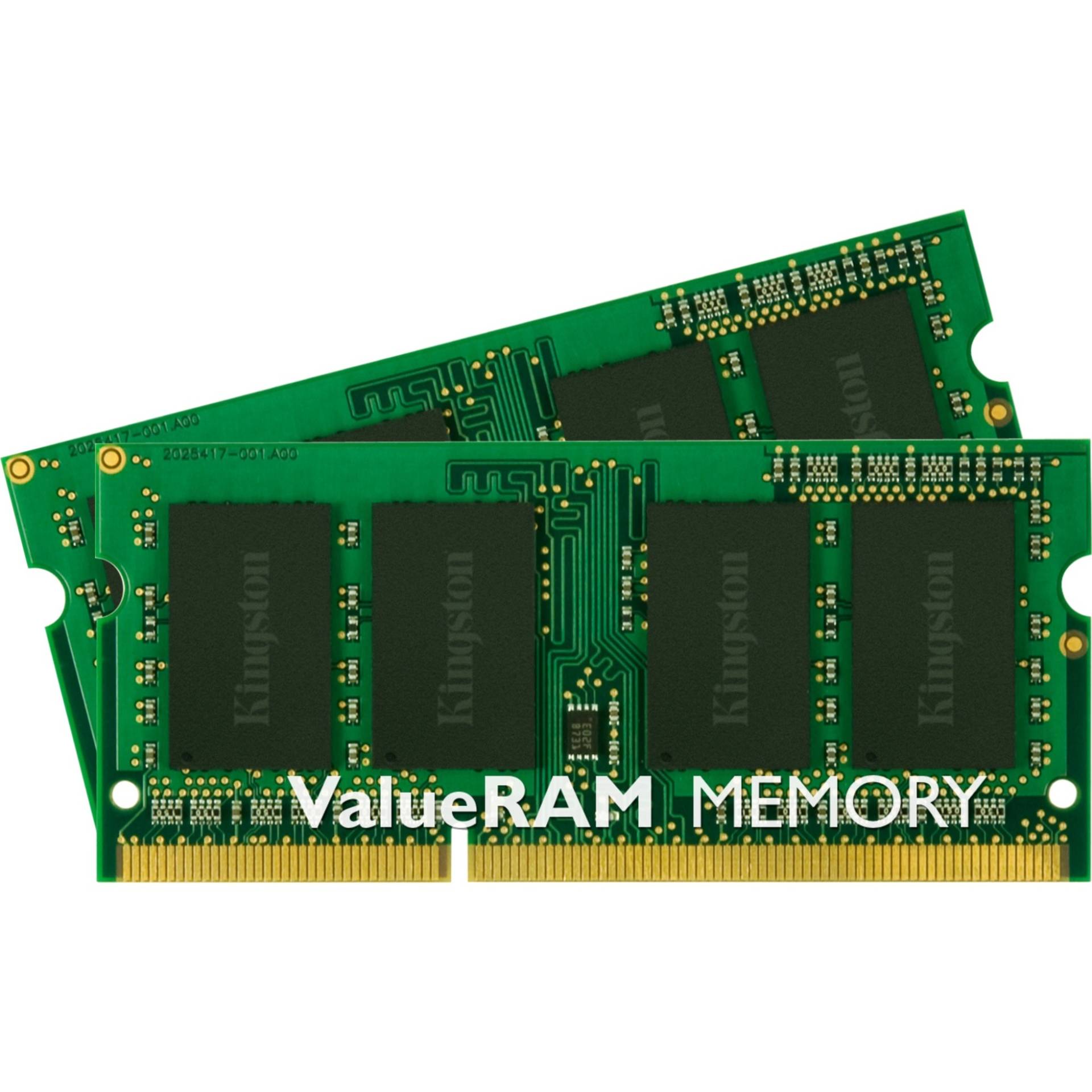 SO-DIMM 8 GB DDR3-1600 (2x 4 GB) Dual-Kit, Arbeitsspeicher von Kingston ValueRAM