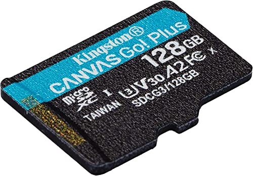 128 GB MicSDXC 170R A2 U3 V30 S Pack+ADP von Kingston