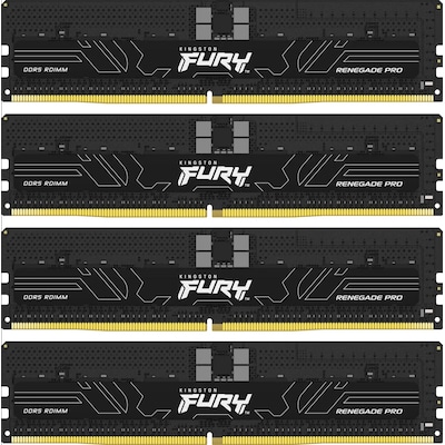 128GB(4x32) Kingston FURY Renegade Pro DDR5-6400 RAM CL32 ECC Reg RDIMM Speicher von Kingston