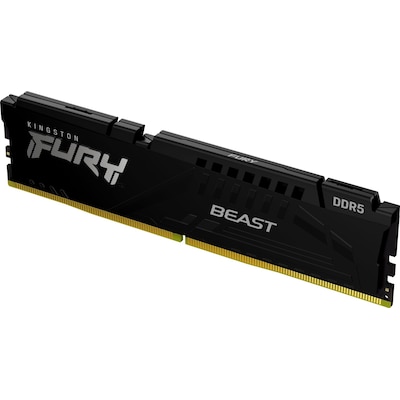 16GB (1x 16GB) KINGSTON DIMM FURY Beast Black DDR5-5200 CL36 RAM Arbeitsspeicher von Kingston