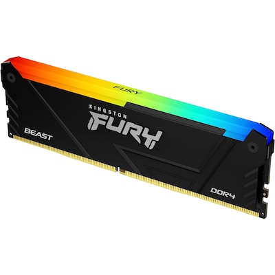 16GB (1x16GB) KINGSTON FURY Beast RGB DDR4-3200 CL16 RAM Gaming Arbeitsspeicher von Kingston