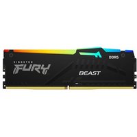 16GB (1x16GB) KINGSTON FURY Beast RGB DDR5-6000 CL40 RAM Gaming Arbeitsspeicher von Kingston