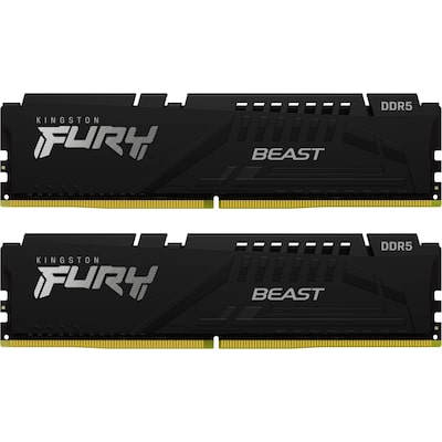 16GB (2x8GB) KINGSTON FURY Beast Black EXPO DDR5-5200 CL36 RAM Speicher Kit von Kingston