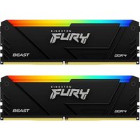 16GB (2x8GB) KINGSTON FURY Beast RGB DDR4-3200 CL16 RAM Gaming Arbeitsspeicher von Kingston