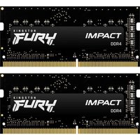 16GB (2x8GB) KINGSTON FURY Impact DDR4-2666 CL15 RAM Gaming Notebookspeicher Ki von Kingston