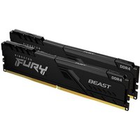 32GB (2x16GB) KINGSTON FURY Beast DDR4-3200 CL16 RAM Gaming Arbeitsspeicher Kit von Kingston