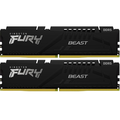 32GB (2x16GB) KINGSTON FURY Beast DDR5-6000 CL30 RAM Gaming Arbeitsspeicher von Kingston