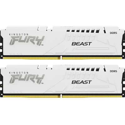 32GB (2x16GB) KINGSTON FURY Beast White EXPO DDR5-5200 CL36 RAM Speicher Kit von Kingston