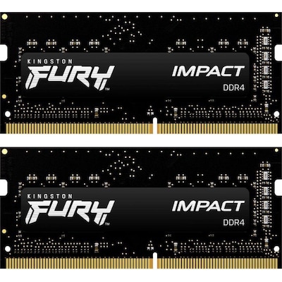 32GB (2x16GB) KINGSTON FURY Impact DDR4-2666 CL15 RAM Gaming Notebookspeicher von Kingston