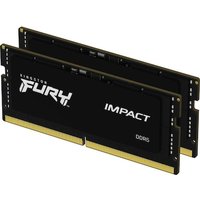 32GB (2x16GB) KINGSTON FURY Impact DDR5-4800 CL38 RAM Gaming Notebooksp. Kit von Kingston