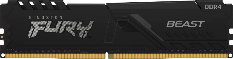 40KI1632-1016FB - 16 GB DDR4 3200 CL16 Kingston FURY Beast Black von Kingston