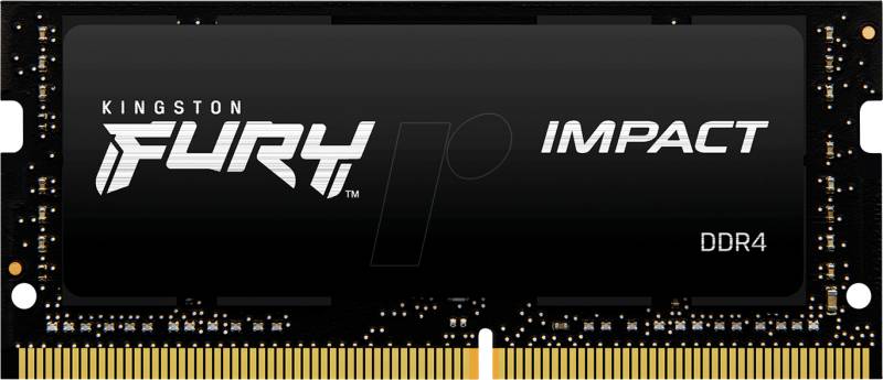 40KI6432-2020FI - 64 GB SO DDR4 3200 CL20 Kingston FURY Impact 2er Kit von Kingston