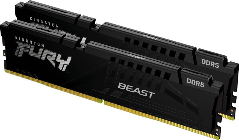 50KI1660-2030FB - 16 GB (2x 8 GB) DDR5 6000 CL30 Kingston FURY Beast Kit von Kingston