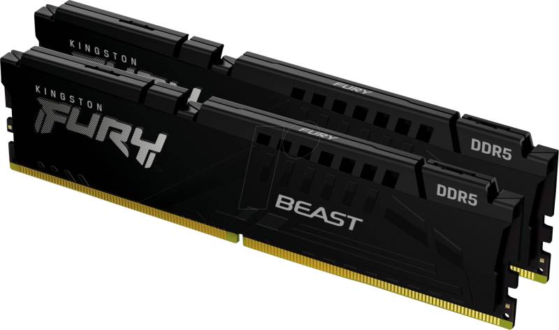 50KI6456-2036BBE - 64 GB (2x 32 GB) DDR5 5600 CL36 Kingston FURY Beast Black EXPO K von Kingston