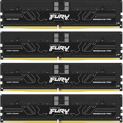 64GB(4x16) Kingston FURY Renegade Pro DDR5-5600 RAM CL28 ECC Reg RDIMM Speicher von Kingston