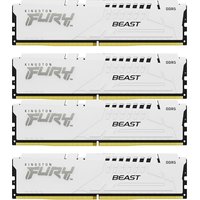 64GB (4x16GB) KINGSTON FURY Beast White XMP DDR5-5200 CL40 RAM Speicher Kit von Kingston