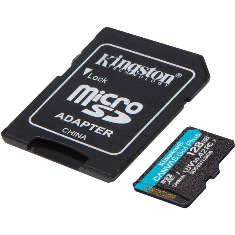 Canvas Go! Plus 128 GB microSDXC, Speicherkarte von Kingston