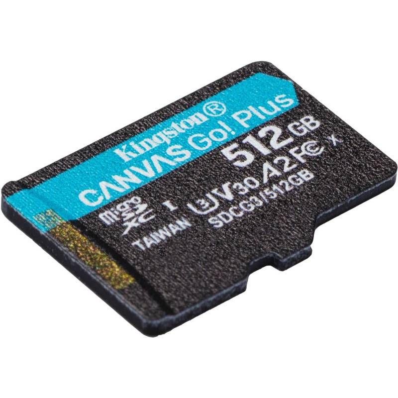 Canvas Go! Plus 512 GB microSDXC, Speicherkarte von Kingston