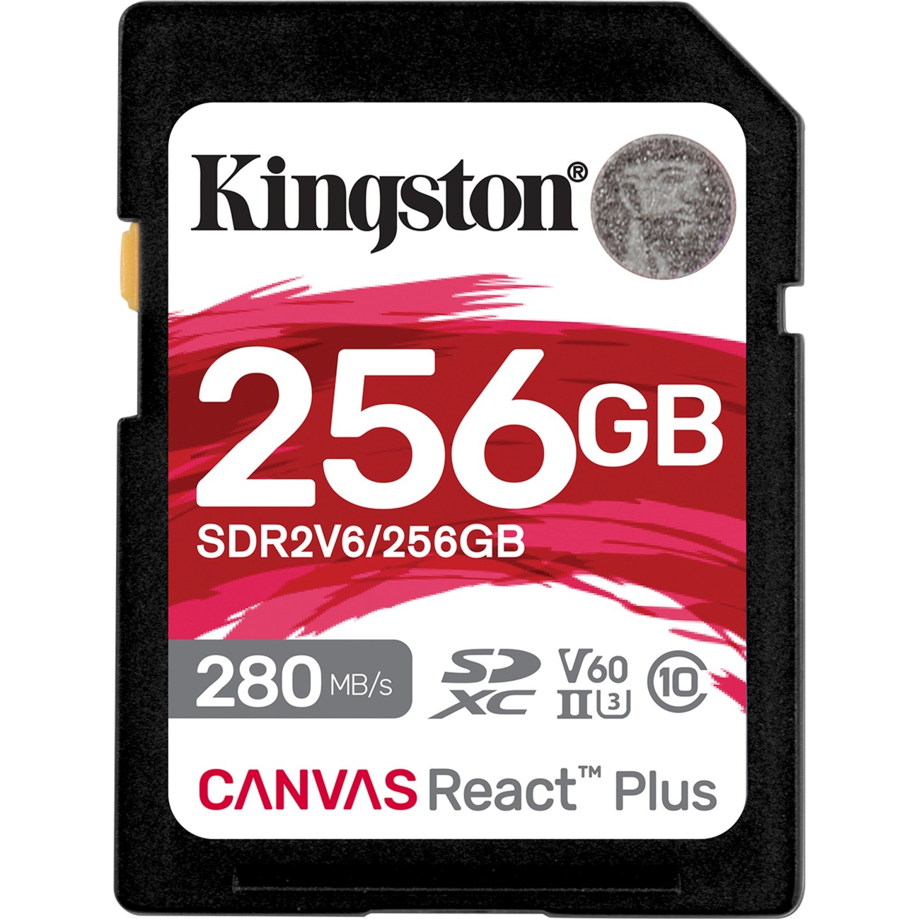 Canvas React Plus 256 GB SDXC, Speicherkarte von Kingston