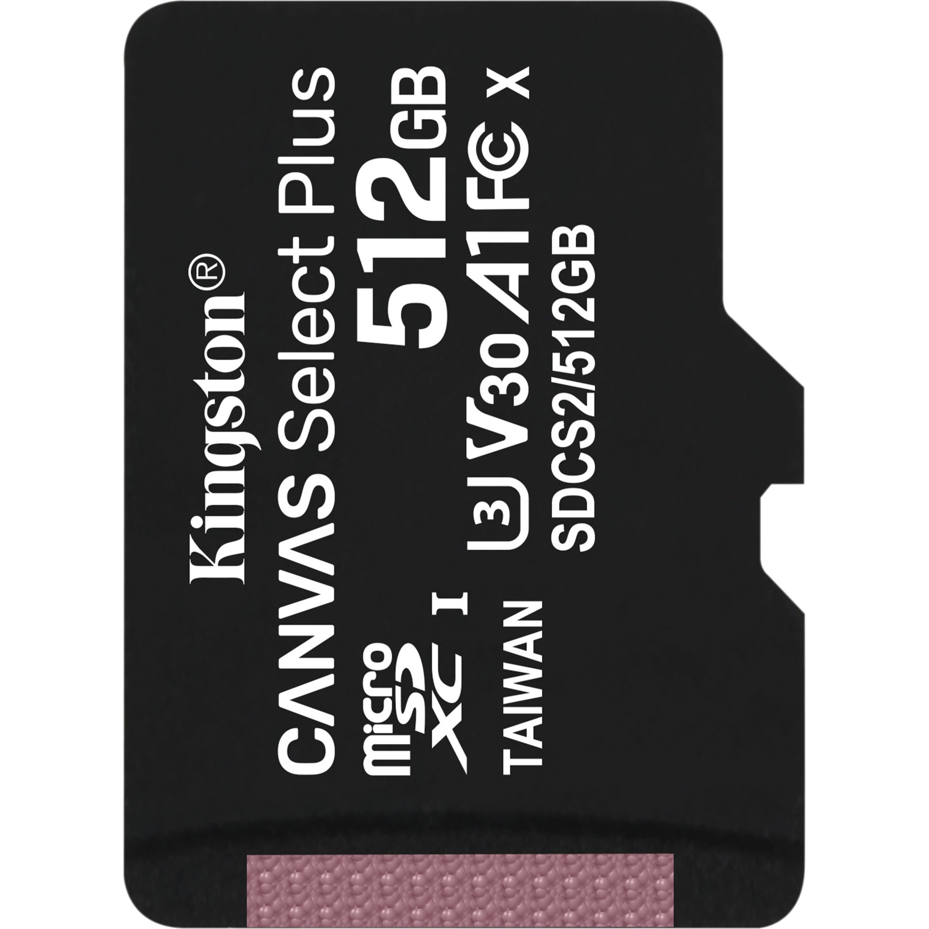 Canvas Select Plus 512 GB microSDHC, Speicherkarte von Kingston