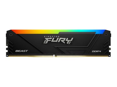 DDR4 16GB PC 3200 CL16 Kingston FURY Beast RGB retail DDR4 16GB PC 3200 CL16 Kingston FURY Beast RGB retail von Kingston