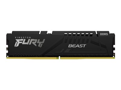 DDR5 8GB PC 5200 CL36 Kingston FURY Beast Black retail DDR5 8GB PC 5200 CL36 Kingston FURY Beast Black retail von Kingston