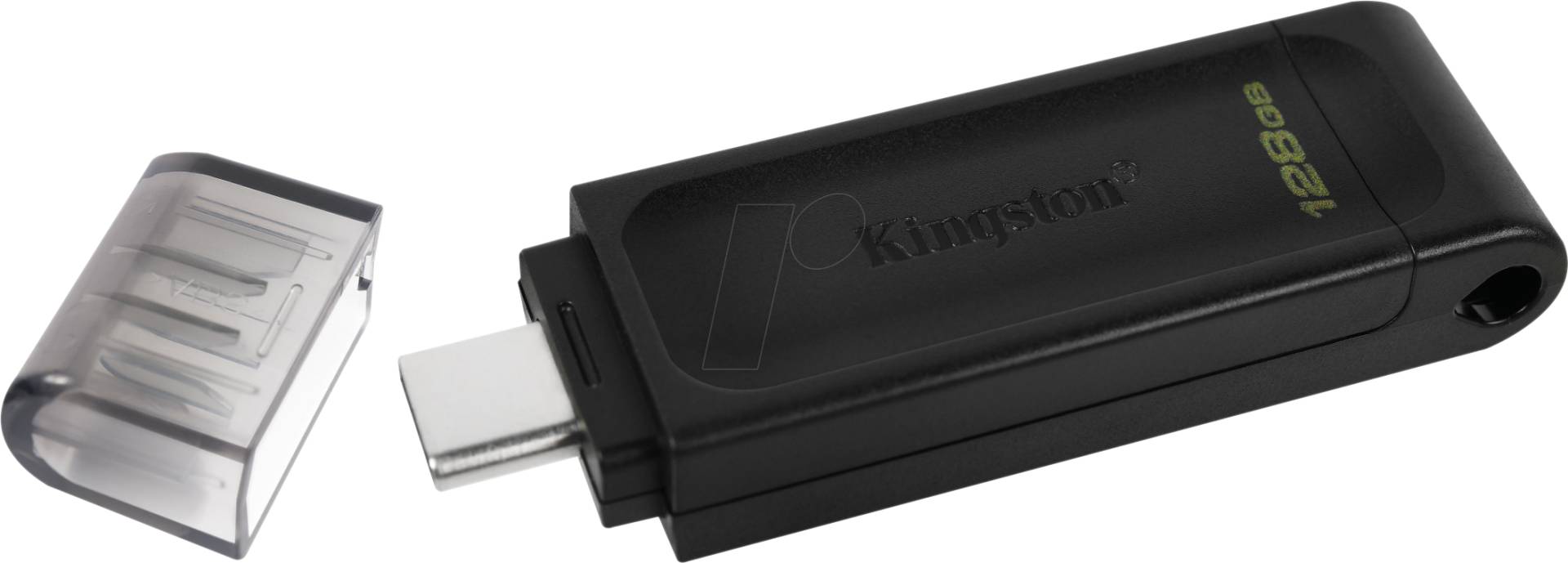 DT70/128GB - USB-Stick, 128 GB USB-C 3.2 Gen 1 DataTraveler 70 von Kingston