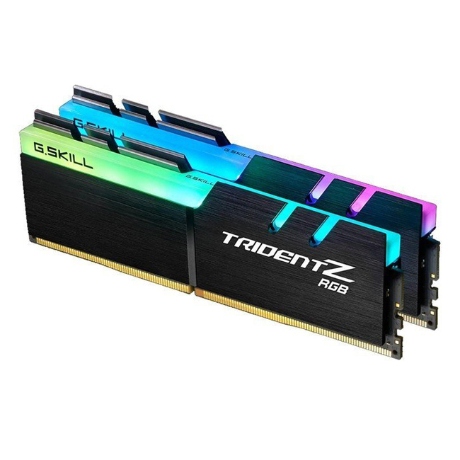 G.SKILL 16GB Kit DDR4-3200 CL16 Trident Z RGB (2x8GB) DIMM Arbeitsspeicher von Kingston