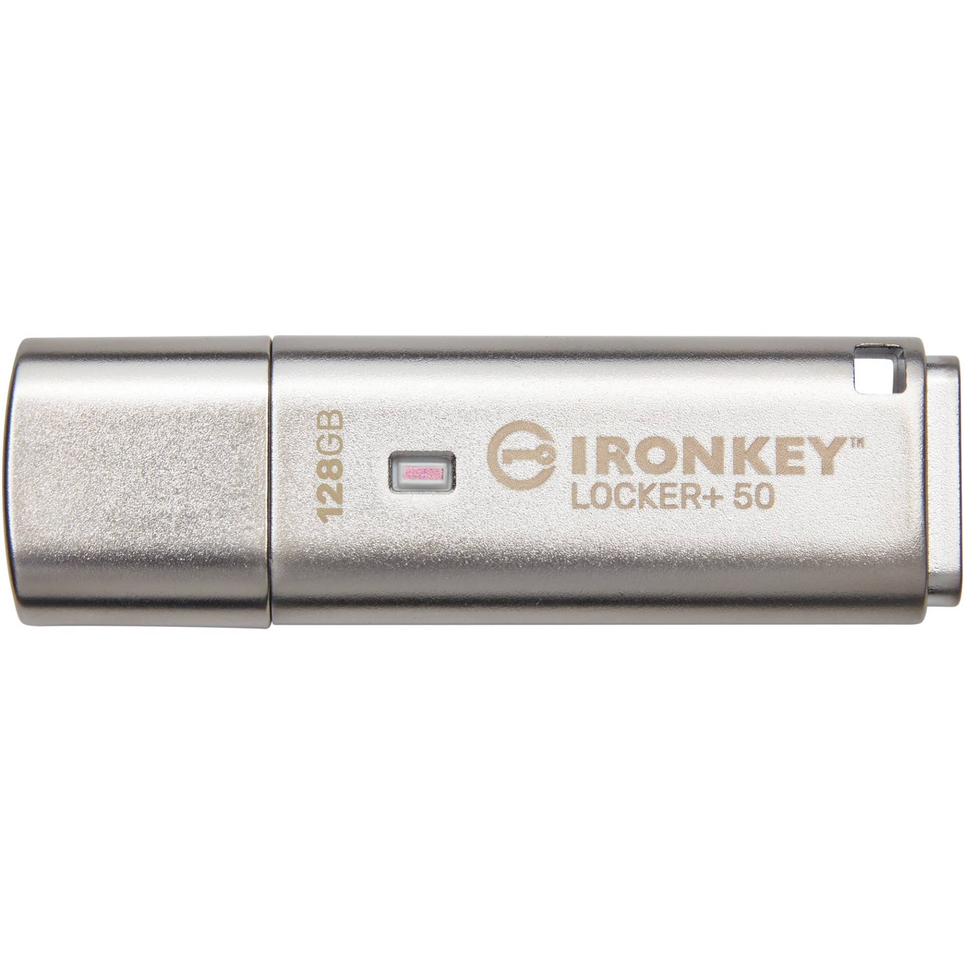 IronKey Locker+ 50 128 GB, USB-Stick von Kingston