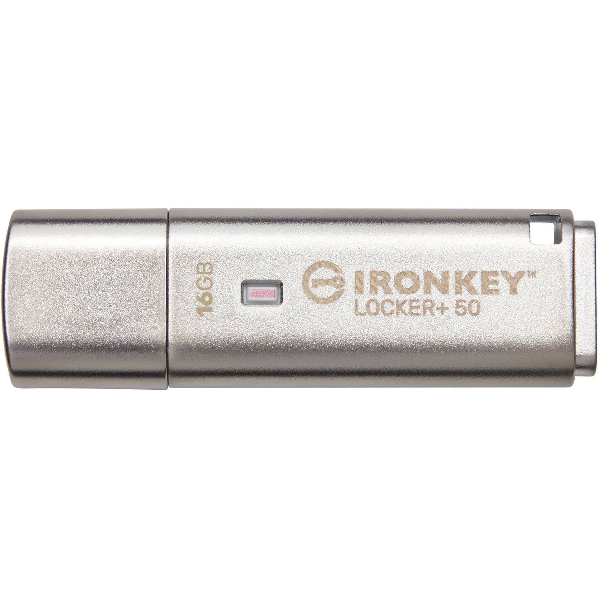 IronKey Locker+ 50 16 GB, USB-Stick von Kingston