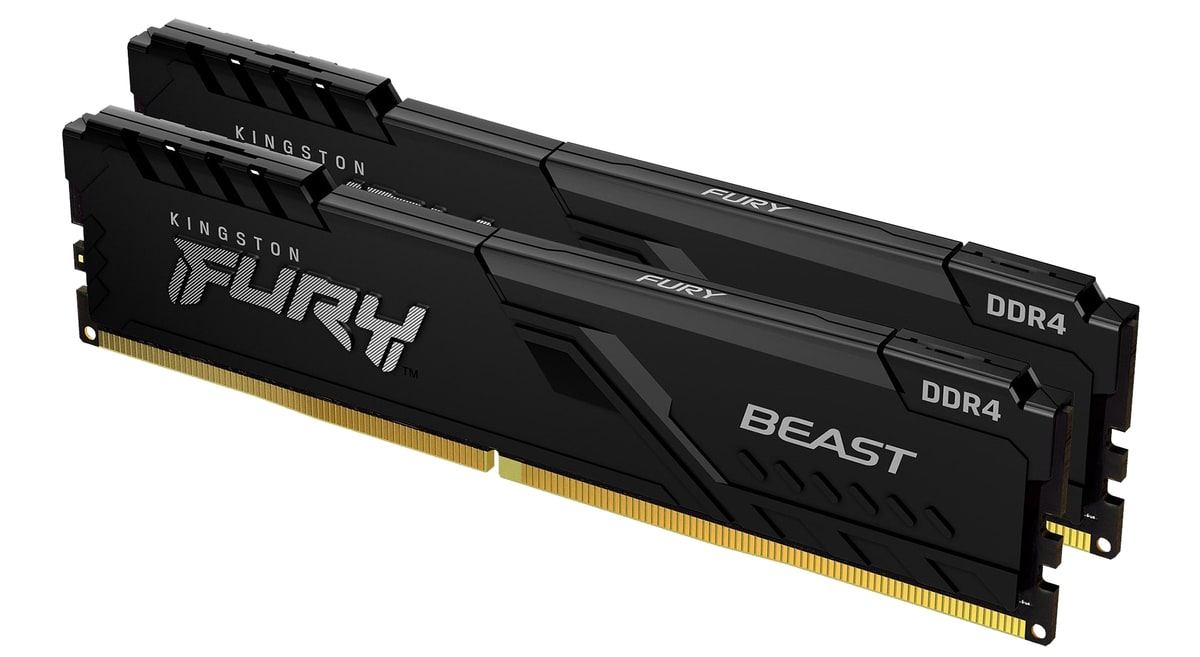 KINGSTON Arbeitsspeicher Fury Beast KF432C16BBK2 2x 16GB KINGSTON Arbeitsspeicher Fury Beast KF432C16BBK2 2x 16GB von Kingston