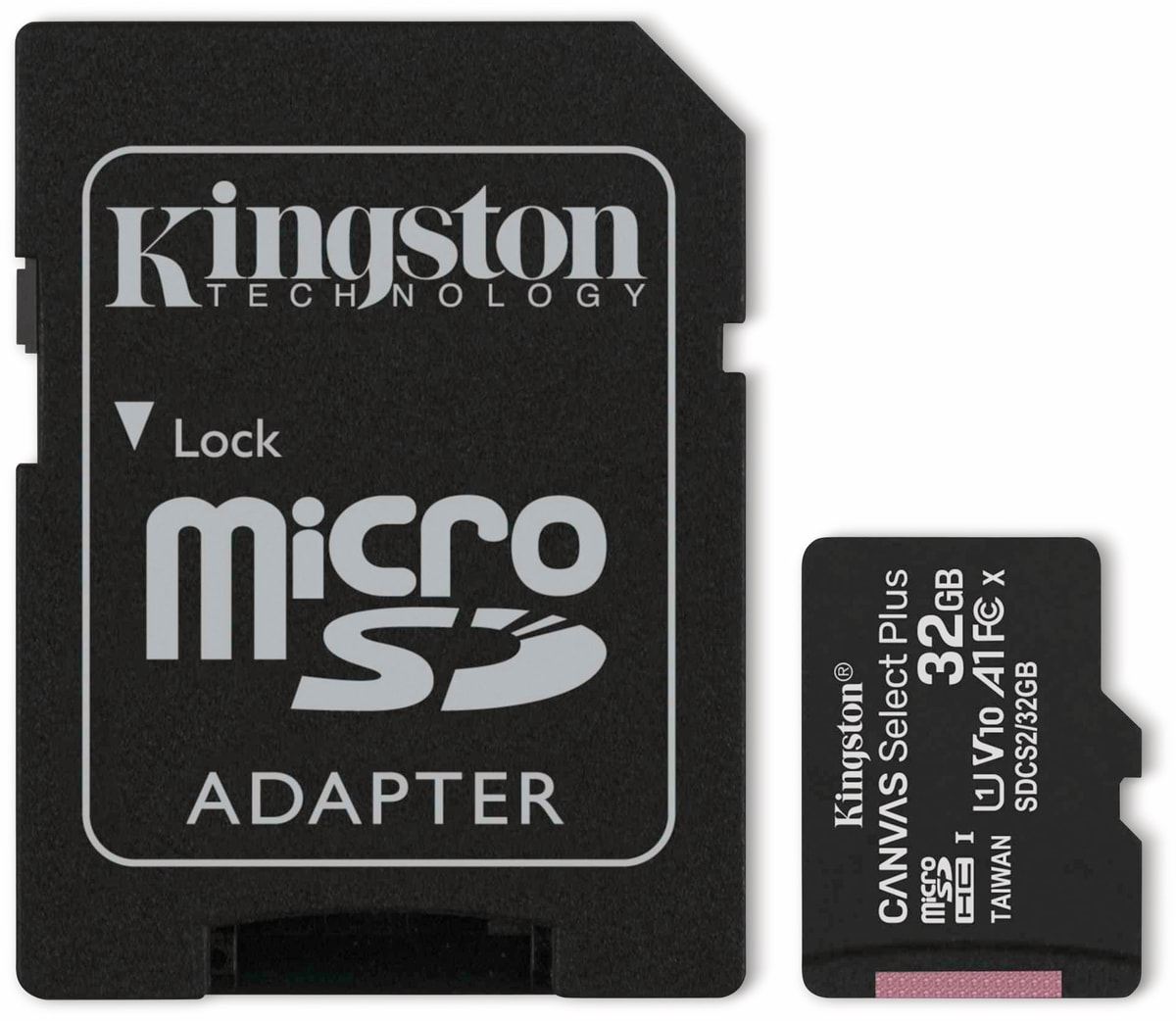 KINGSTON MicroSD-Card Canvas Select Plus, 32 GB von Kingston
