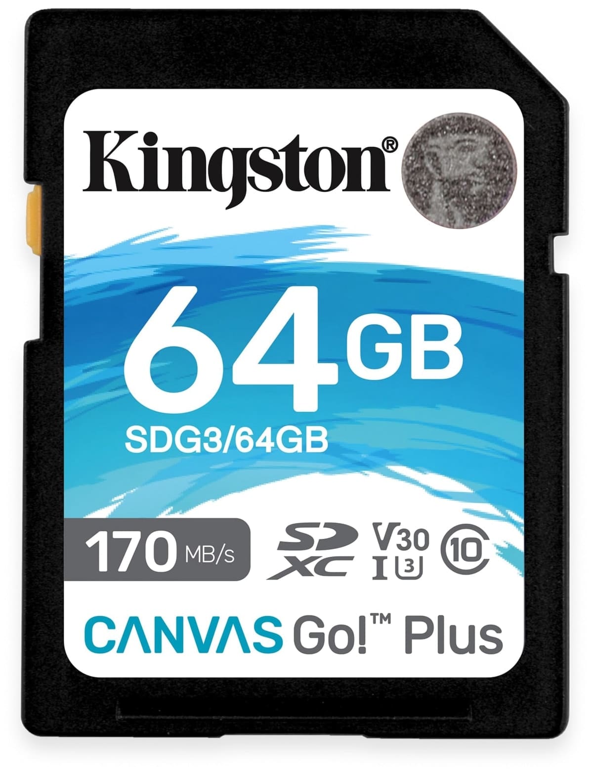 KINGSTON SD-Card Canvas GO!, 64 GB von Kingston
