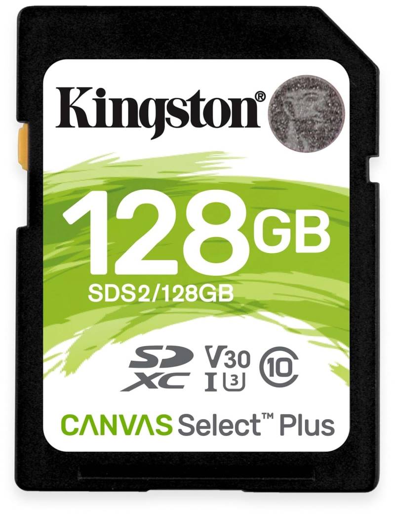 KINGSTON SD-Card Canvas Select Plus, 128 GB von Kingston