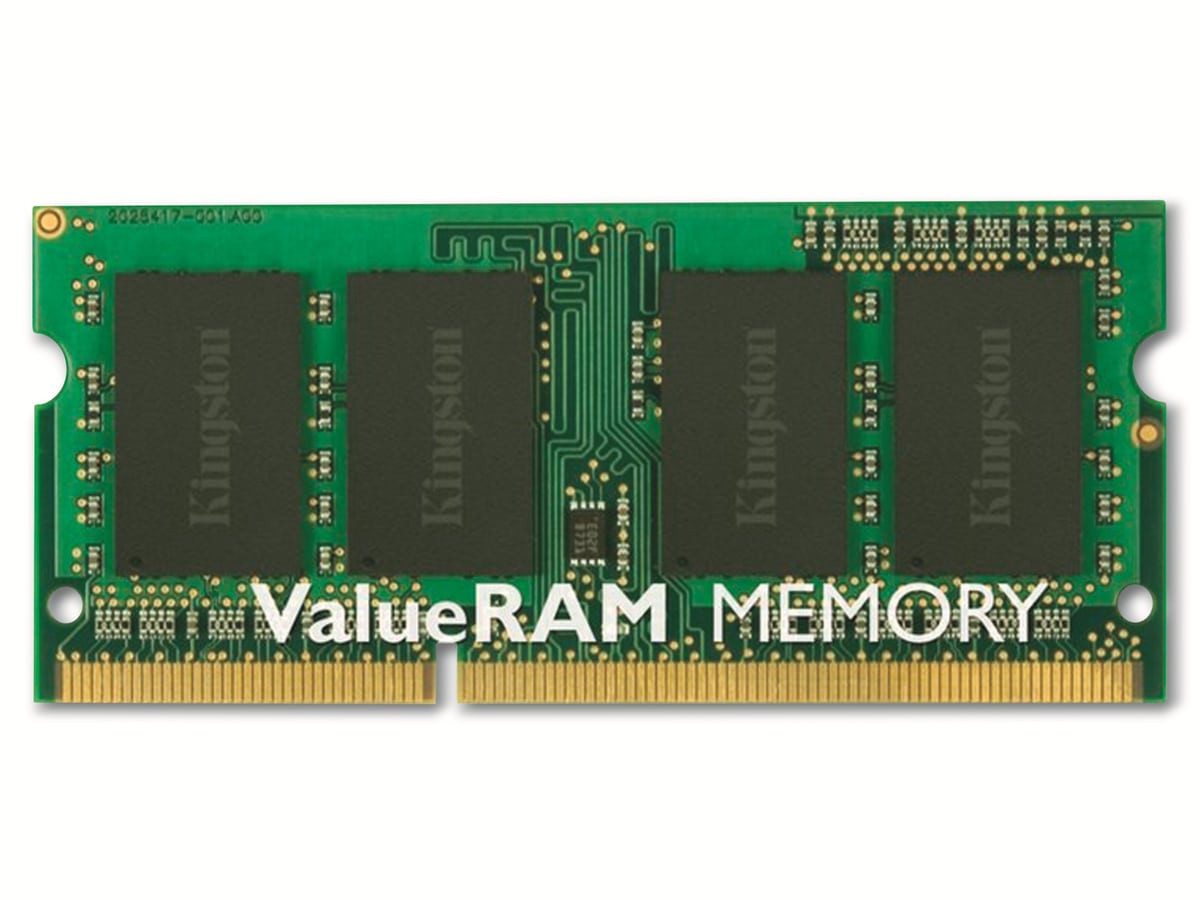 KINGSTON SO-DIMM RAM KVR16LS11S6/2, 2 GB DDR3, C11 von Kingston