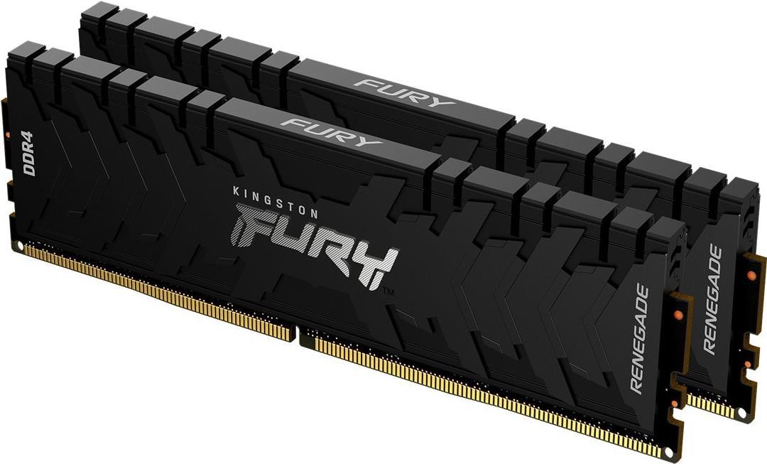 KINGSTON VRAM 16G 5000MH DDR4DIMM Kit2 FURY Reneg Blck (KF450C19RBK2/16) von Kingston
