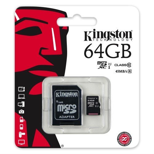 Keple | Canon EOS 80D SD Micro SD Speicherkarte Karte fur Kamera Digitalkamera | 64GB Kingston Class 10 SDHC SDXC von Kingston