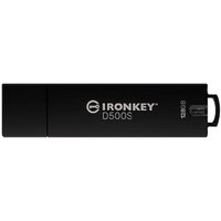 Kingston 128 GB IronKey D500S verschlüsselter USB-Stick USB-A 3.2 Gen1 Standard von Kingston