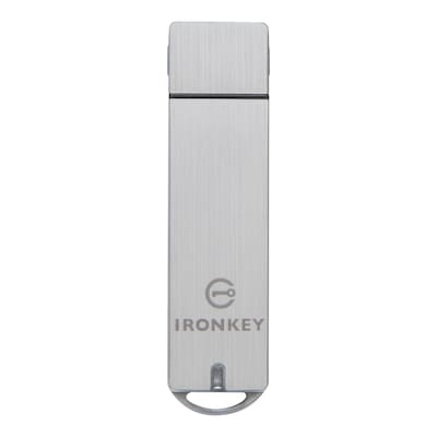 Kingston 128 GB IronKey S1000 Verschlüsselter USB-Stick Metall USB 3.0 Enterpris von Kingston