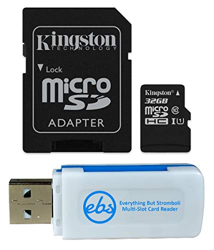 Kingston 256GB SDXC Micro Canvas Select Memory Card and Adapter Bundle Works with Samsung Galaxy A10, A20, A70 Cell Phone (SDCS/256GB) Plus 1 Everything But Stromboli (TM) MicroSD and SD Card Reader von Kingston